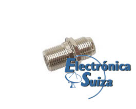 Conector tipo F Hembra/Hembra