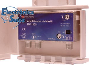 Amplificador de mastil Mvision MV-1005
