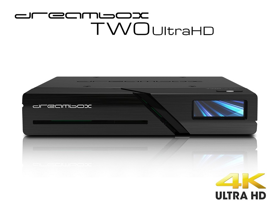 Dreambox Two UltraHD BT 2xDVB-S2X MIS Tuner 4K E2 Linux DualWifi H.265